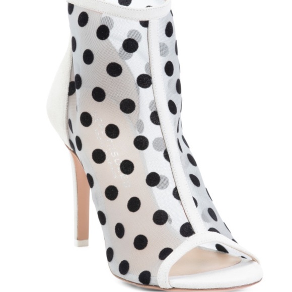 BEAUTIISOLES Made In ItalyMesh Peep Toe Heels
